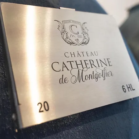 לינה וארוחת בוקר Chateau Catherine De Montgolfier - B&B Et Gites - Piscine - Domaine Viticole Bio Avec Degustation